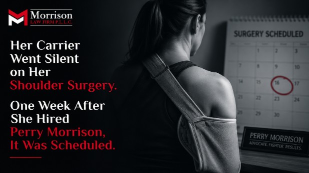 Her Carrier Went Silent on Her Shoulder Surgery. One Week After She Hired Perry Morrison, The Surgery Was Scheduled.